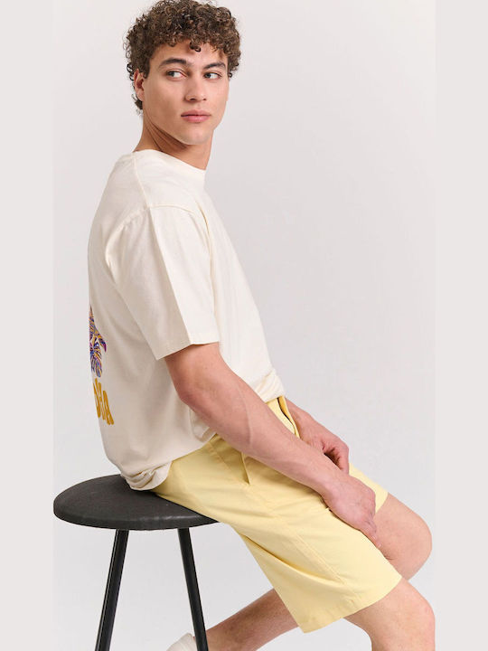 Men's Shorts Chino Yellow