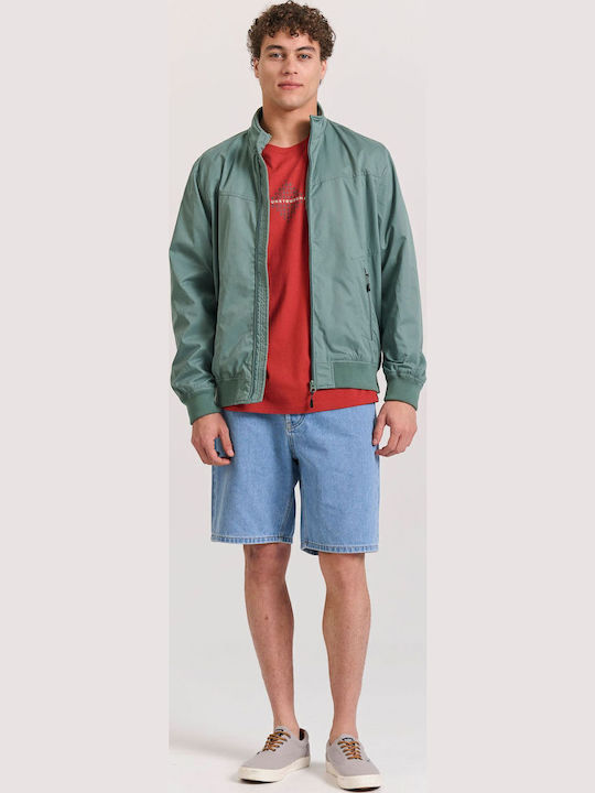 Jacke Bomber Grün