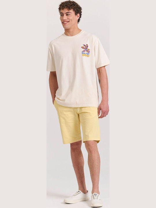 Men's Shorts Chino Yellow