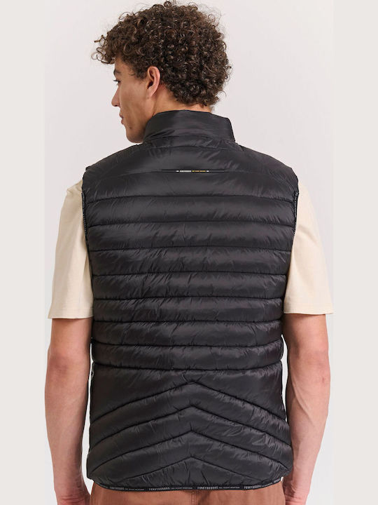 Sleeveless Jacket Puffer Black