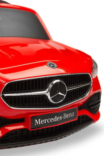 Caretero Mercedes C-Class Mașină Ride On Cu Mâner Pentru 36+ Luni Roșie