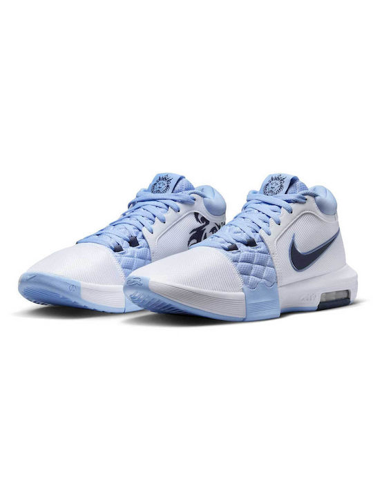 LeBron Witness 8 Hoch Basketballschuhe Weiße