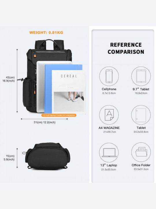 Miss Lulu Miss Lulu Laptoptasche Für Laptop 15.6 Mit USB-Anschluss In Schwarz