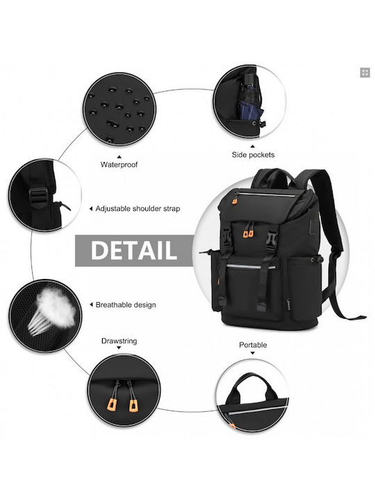 Miss Lulu Miss Lulu Laptoptasche Für Laptop 15.6 Mit USB-Anschluss In Schwarz