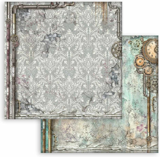 Scrapbooking Papers 10pcs 30.5×30.5cm Stamperia Master Magic Backgrounds