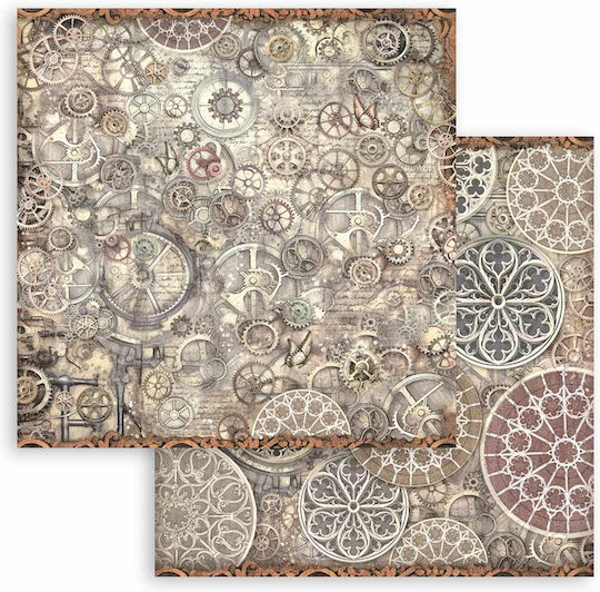 Scrapbooking Papers 10pcs 30.5×30.5cm Stamperia Master Magic Backgrounds