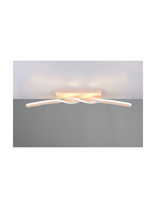 Trio Lighting Таванно осветление Бежов с Вграден LED