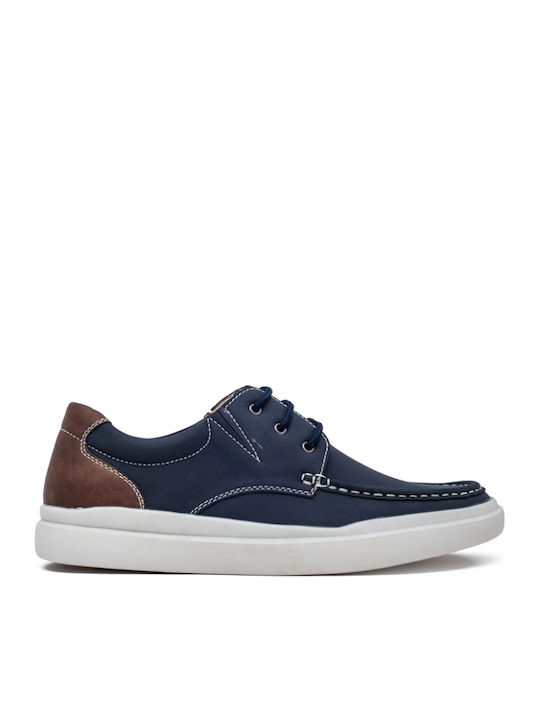 Herren Mokassins in Blau Farbe