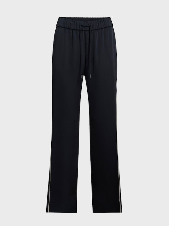 Damen Stoff Hose Black