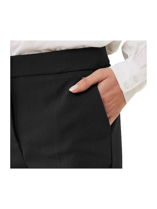 Women's Fabric Trousers Black