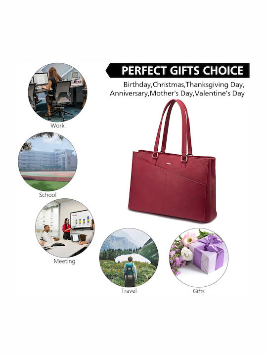 Lovevook Shoulder / Handheld Bag for 15.6" Laptop Red WB1476