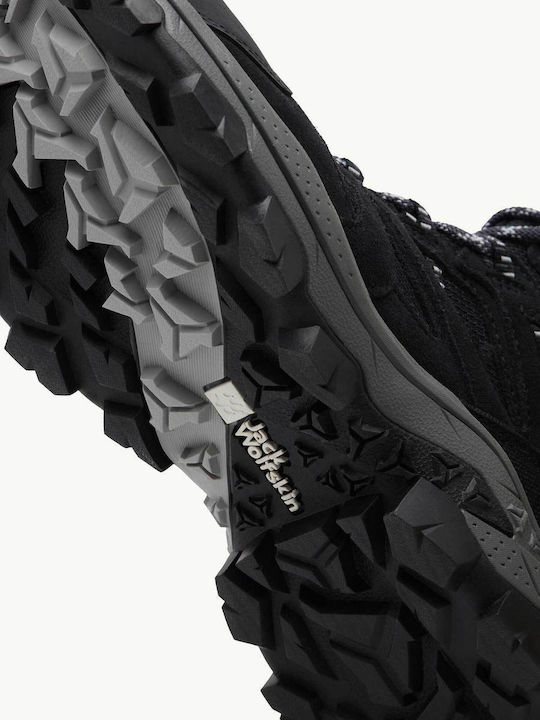 Jack Wolfskin Vojo Tour Women's Hiking Boots Waterproof Black