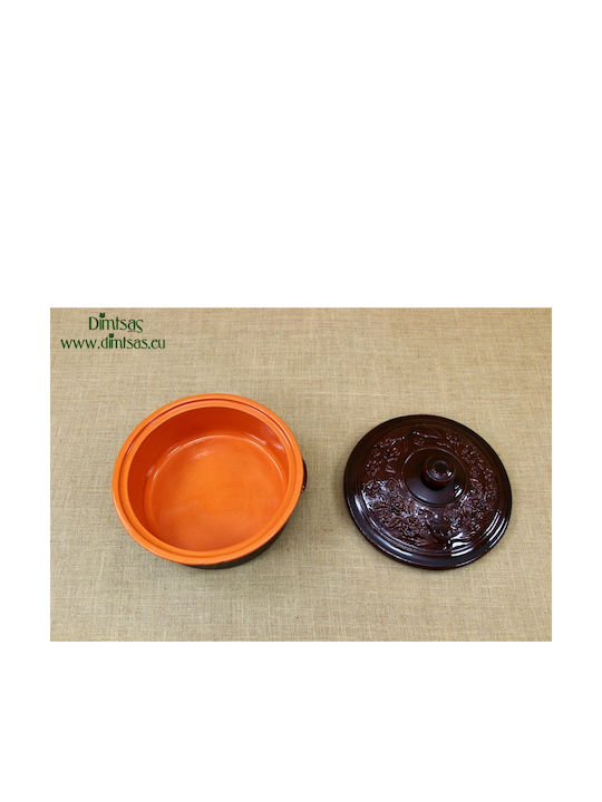 Dutch Oven Round Ceramic 4lt 1pcs