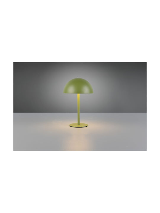 Trio Lighting Μεταλλικό Πορτατίφ LED με Πράσινο Καπέλο και Βάση
