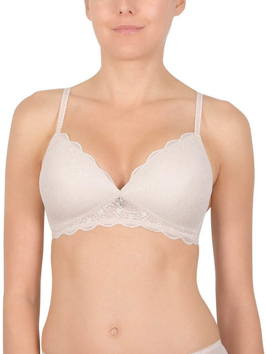 Naturana Bra with Light Padding without Underwire Pink