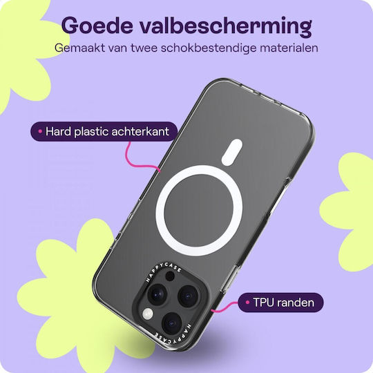 HappyCase Back Cover Πλαστικό Διάφανο (iPhone 16 Pro)