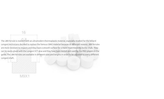Longoni Фимпер Стюкас Билярдни Аксесоари 1 бр 7290