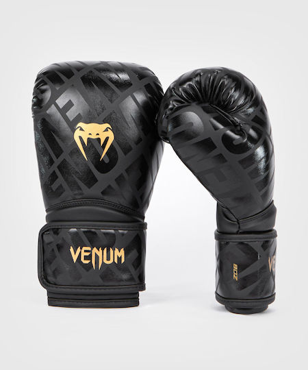 Venum Contender Деца Боксови Ръкавици за Състезание Черен