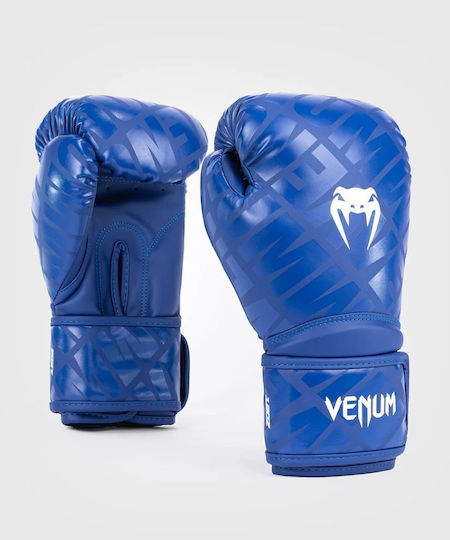 Venum Contender Деца Боксови Ръкавици за Състезание Син