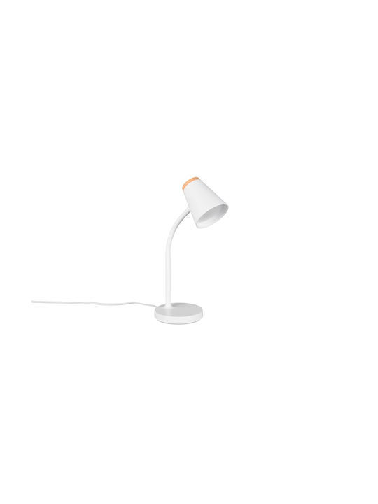 Trio Lighting Настолна Лампа за Цокъл Вграден LED в Бял Цвят