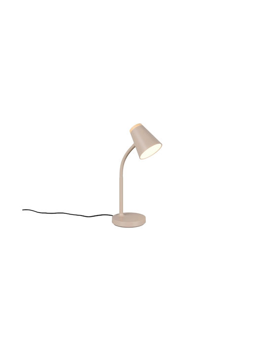 Trio Lighting LED Schreibtischlampe in Beige Farbe