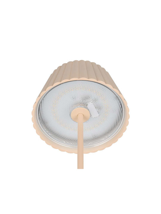 Trio Lighting Außenstehlampe mit eingebautem LED Licht Warmes Weiß Beiges