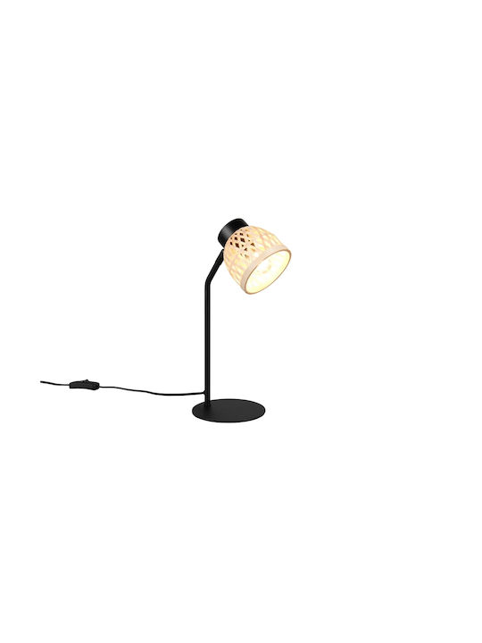 Trio Lighting Настолна Лампа в Черен Цвят