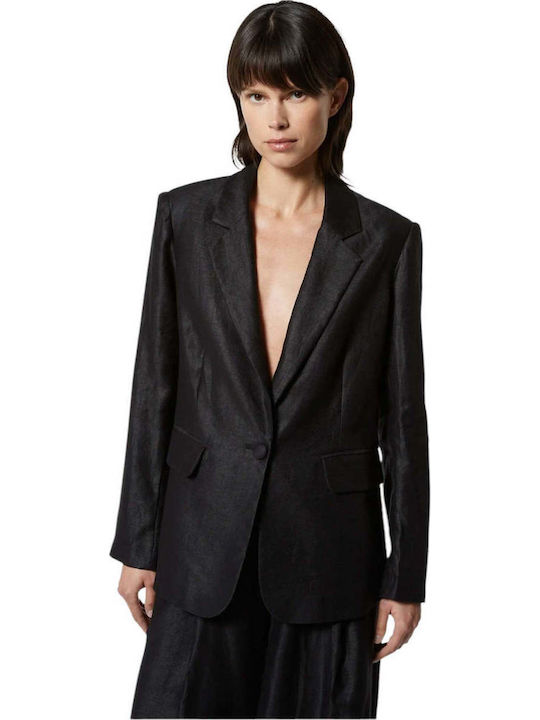 Silvian Heach Women's Blazer Black Silvian Heach Women's Blazer Black