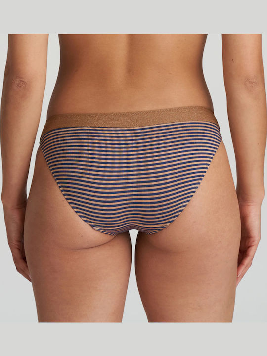 Bikini Slip Blue/bronze