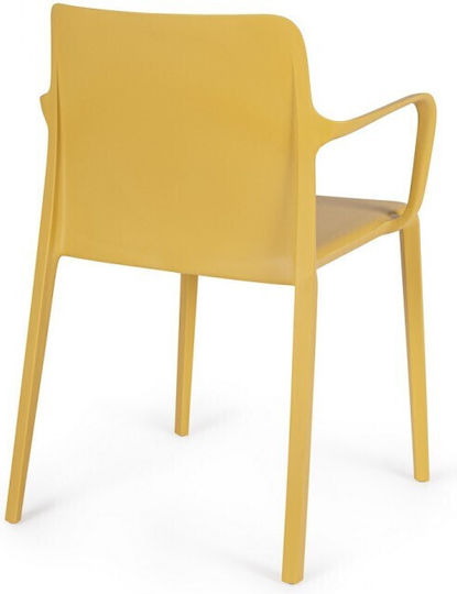 Chair Chloris Ochre 50.5x56x80cm