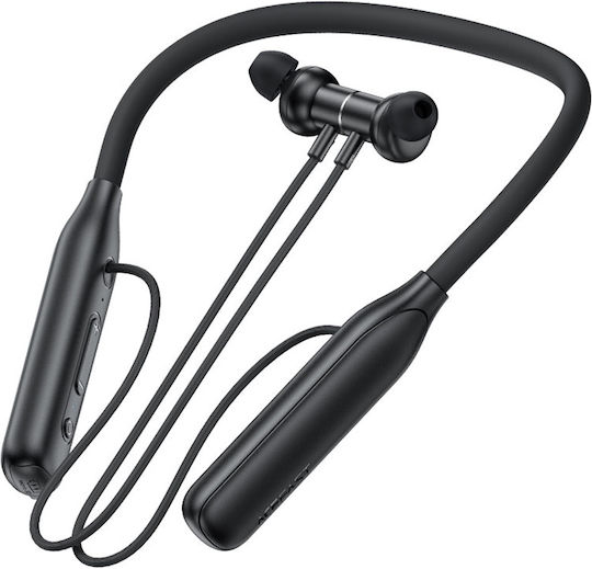 Acefast N4 In ear Bluetooth хендсфри Слушалки с Устойчивост на Пот Черен