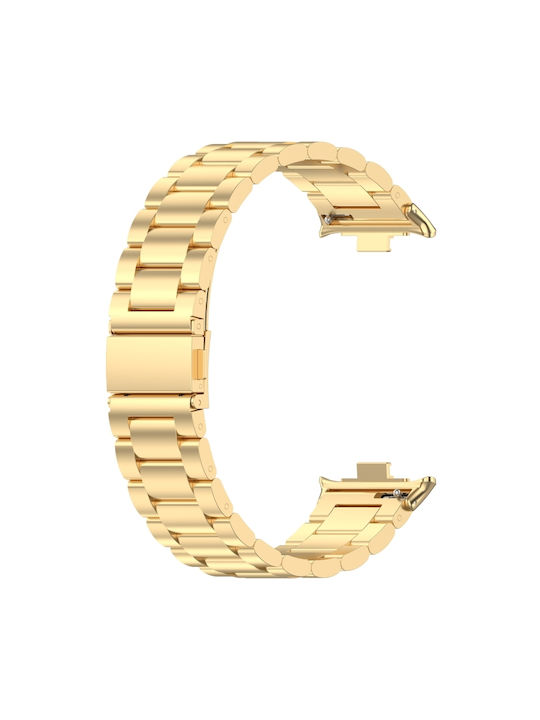 Strap Stainless Steel Gold (Redmi Watch 4 / Redmi Watch 5Huawei Band 8)