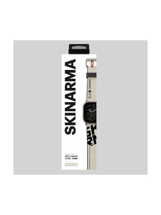 Skinarma Strap Spunk Apple Watch Ultra 49mm Kosc Sloniowa Ivory