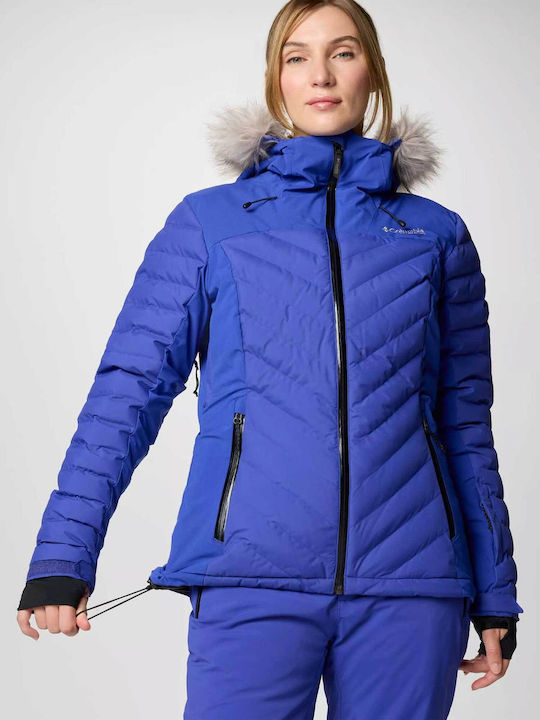 Columbia Bird Mountain Iii 2085641-516 Γυναικείο Μπουφάν για Σκι & Snowboard Μπλε