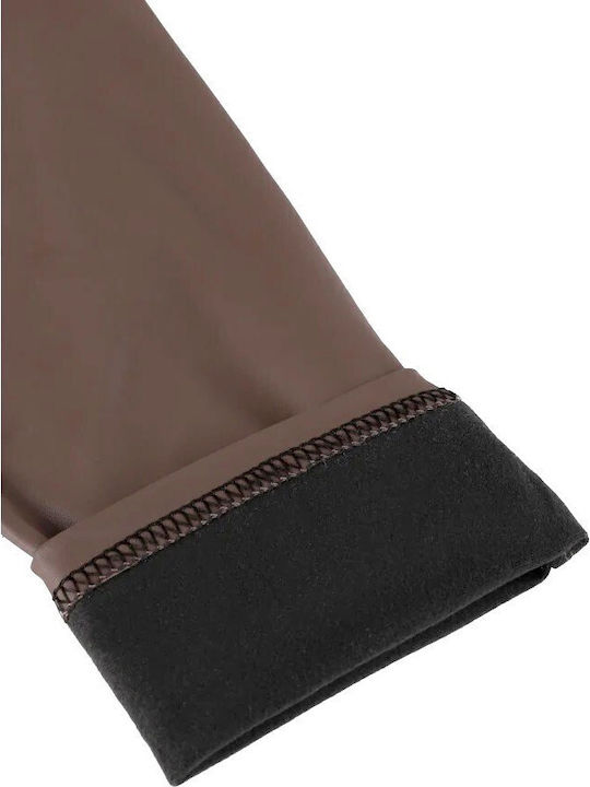 Women's Long Everyday Legging High Waisted & Push Up Brown