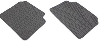 Σετ Μπροστινά και Πίσω Πατάκια 4τμχ για Chevrolet Aveo 2003-2011 Μαύρα