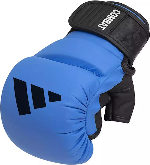 Grappling-Handschuhe Adidas Combat 50 Blau Schwarz