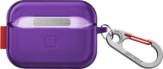 Skinarma Case Plastic in Purple color for Apple AirPods Pro 2