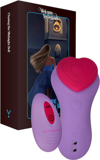 Fairygasm Δονητής για Ζευγάρια με Remote Control Μωβ