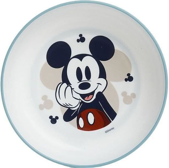 Thermobaby Feeding Set Mickey Plastic Blue 3pcs