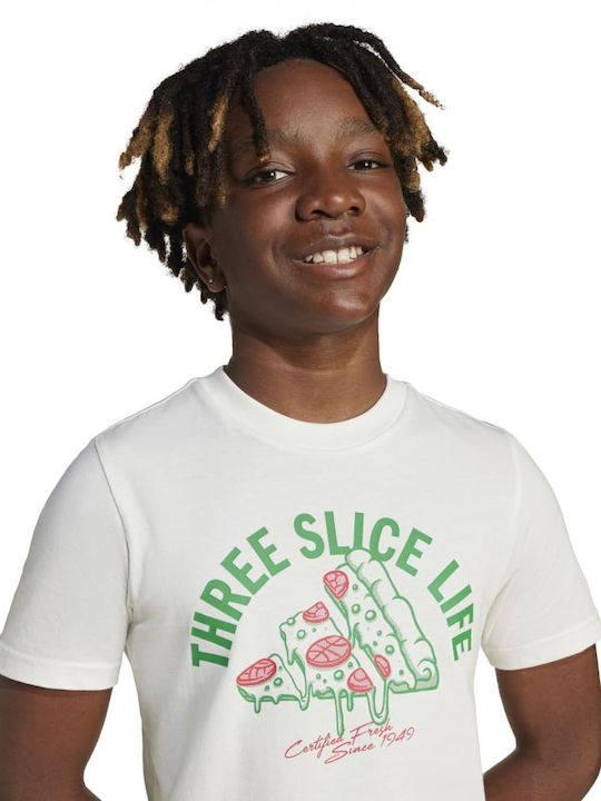 Tricou Pentru Copii Ecru Lounge Pizza