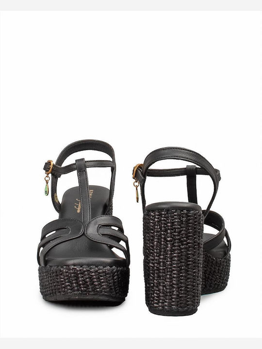 Women's Platform Shoes Black