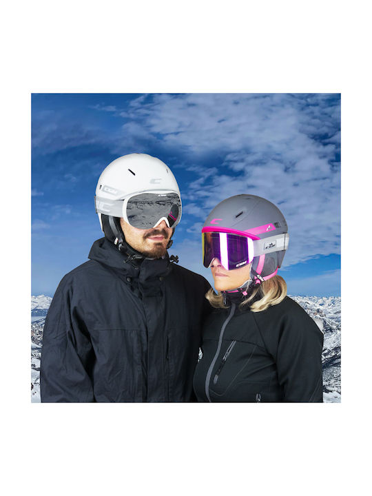 CGM Herren Ski & Snowboard Helm in Weiß Farbe