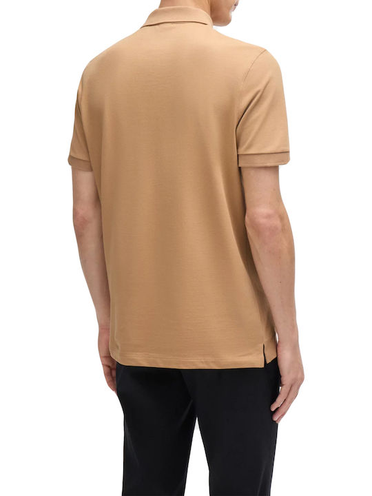 Boss Pallas Polo Bluză Medium Beige