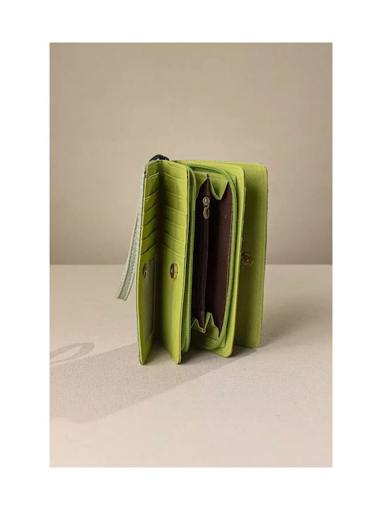 Fragola Large Women's Wallet Green