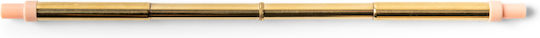 Designworks Straw Metal Brown with Brush 1pcs
