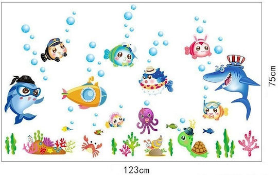 Autocolant Decorativ pentru Copii Perete 75x123buc