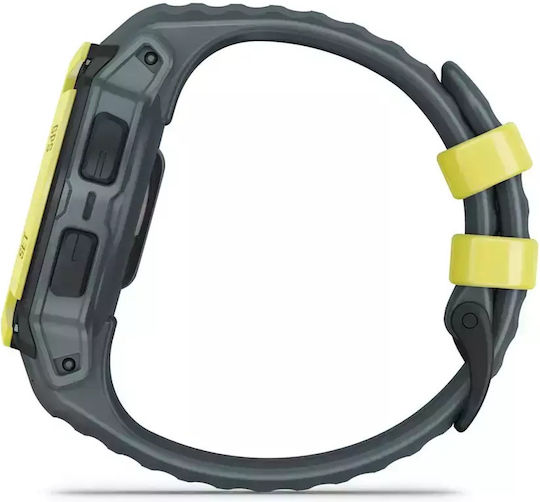 Garmin Instinct E 40mm Αδιάβροχο Smartwatch με Παλμογράφο (Electric Lime with Twilight Band)