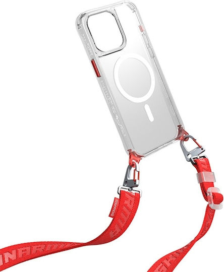 Skinarma Curea pentru gât pentru telefoane mobile Roșu