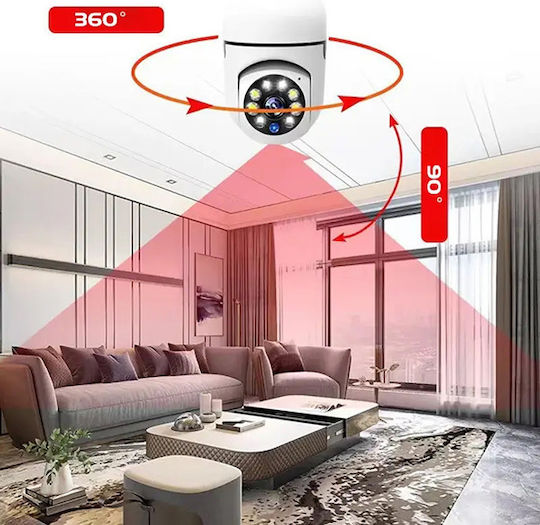 IP Surveillance Camera Wi-Fi Full HD 1080p with Two-Way Communication